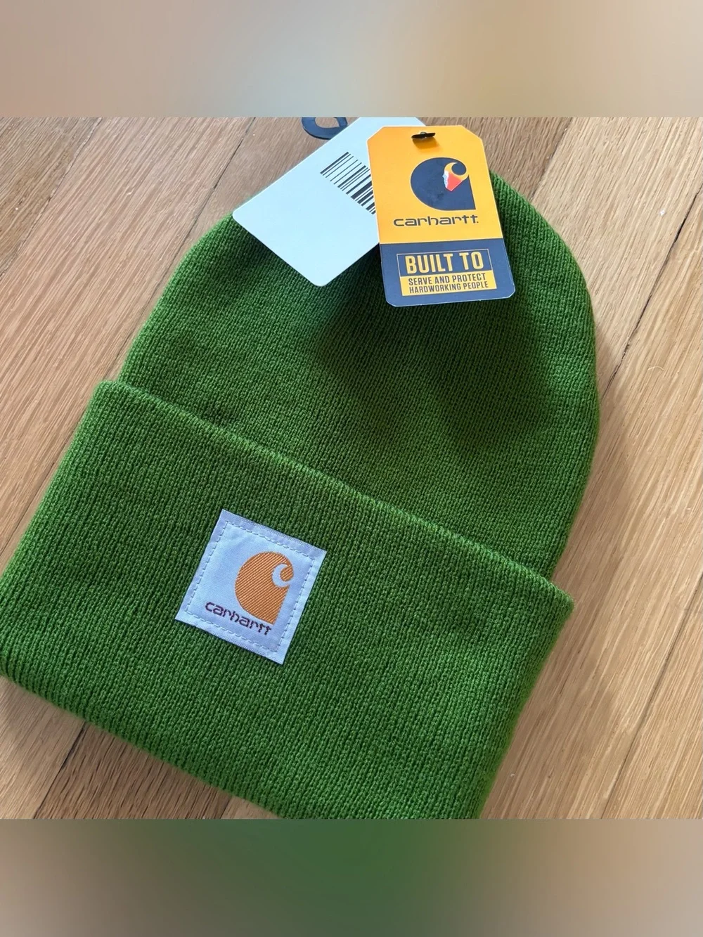 Carhartt A18 Knit Beanie Cuffed Hat Mens One Size Arborvitae Green G99 Rare NWT